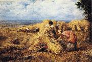 John linnell The Harvest Cradle France oil painting artist